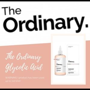 The ordinary glycolic acid !